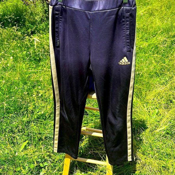 adidas, Black track pants - Picture 1 of 9